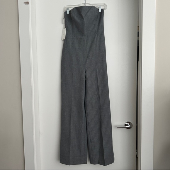 Wilfred Endless Jumpsuit in Grey Pinstripe Sz6 - Picture 5 of 9